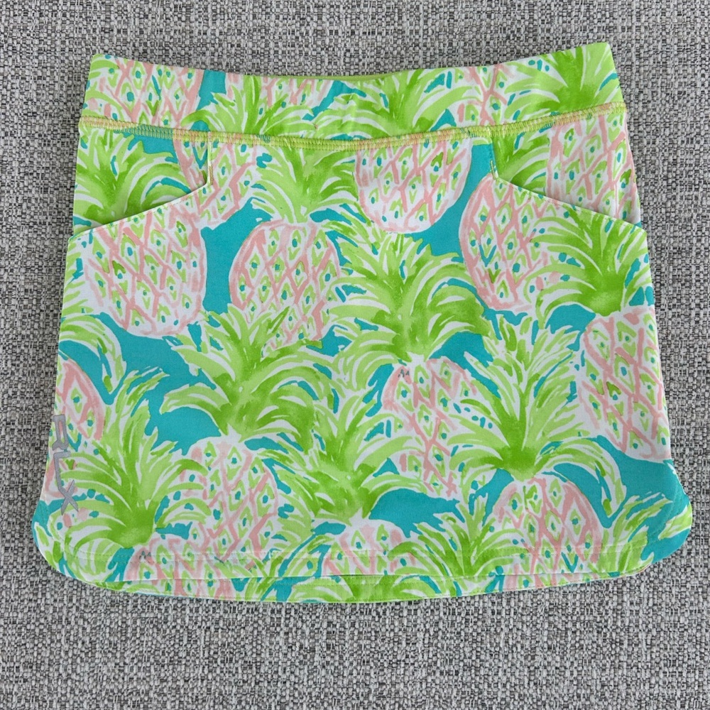 Polo Ralph Lauren RLX Toddler Girls Size 5 Pineapple Print Skort